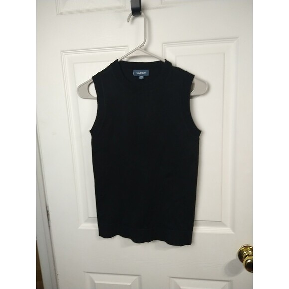 Modcloth Woman XXS Pullover Black Sweater Tank Classic Minimalist - Picture 1 of 8